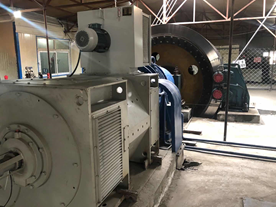 西藏某矿业有限公司配套西玛大直流电机Z560-3A(T)-800kW-660V-710～1100rpm,配套矿用提升机，在西藏海拔4600米上使用